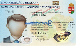 Внутренний паспорт Венгрии (ID-карта)
